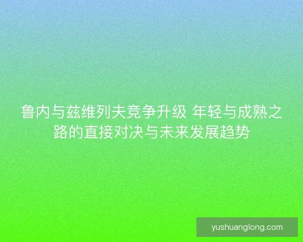 鲁内与兹维列夫竞争升级 年轻与成熟之路的直接对决与未来发展趋势